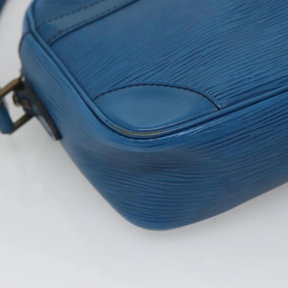 LOUIS VUITTON Epi Trocadero 23 Shoulder Bag Blue M52305 LV Auth BA2273 - Picture 5 of 16
